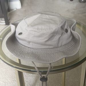 NEWHATTAN Bucket Sun Hat Cap KHAKI Boonie Cotton Fishing Hunting Safari SZ S/M